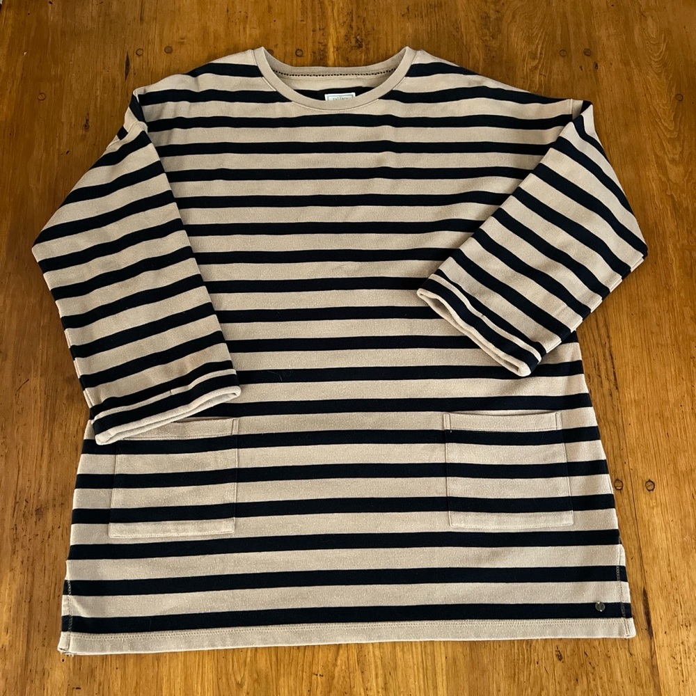 Fat Face Breton Style Stripe Tunic Size 10 EUC - Picture 4 of 16